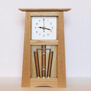 Leaded Glass Panel Clocks